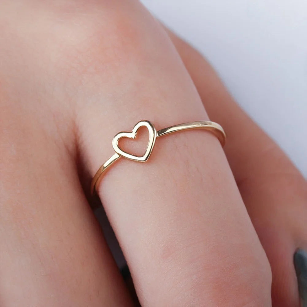 Geometric Zinc Alloy Fashion Ring