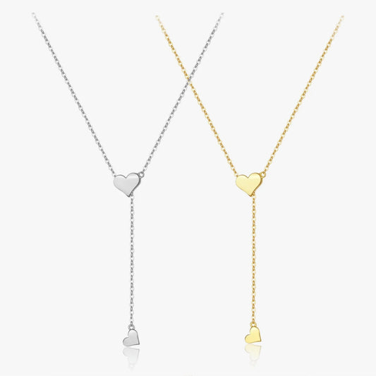 Del, check out this elegant silver heart pendant necklace with a shimmering zircon center on a sleek 65cm snake chain!