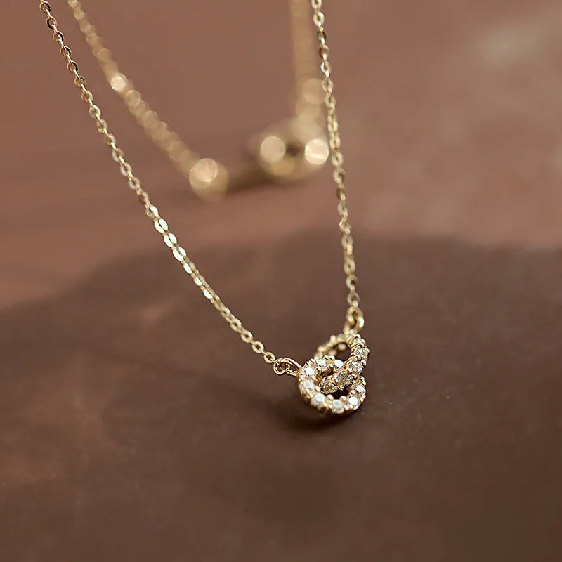 Twin Radiance Choker Necklace