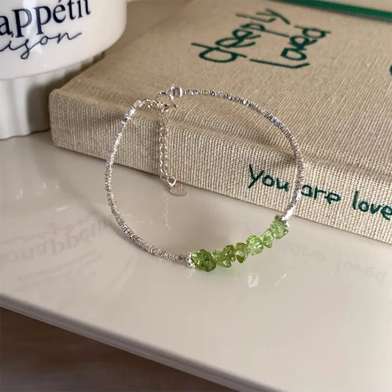 925 Sterling Silver Chain Bracelet – Trendy & Adjustable