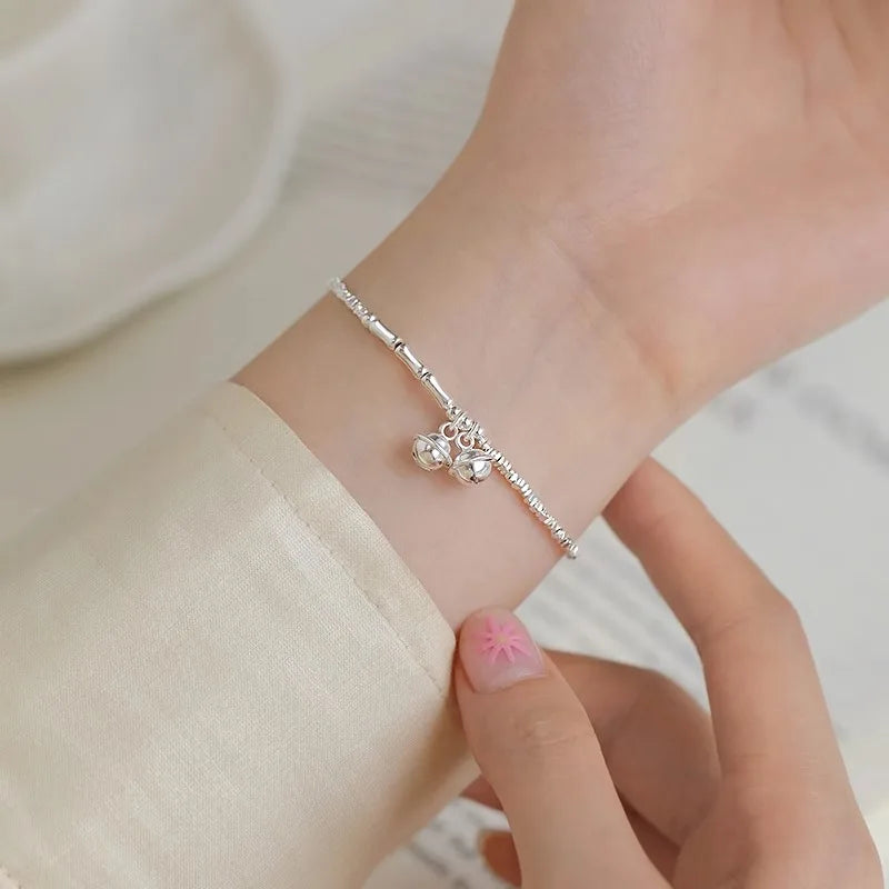 925 Sterling Silver Chain Bracelet – Trendy & Adjustable