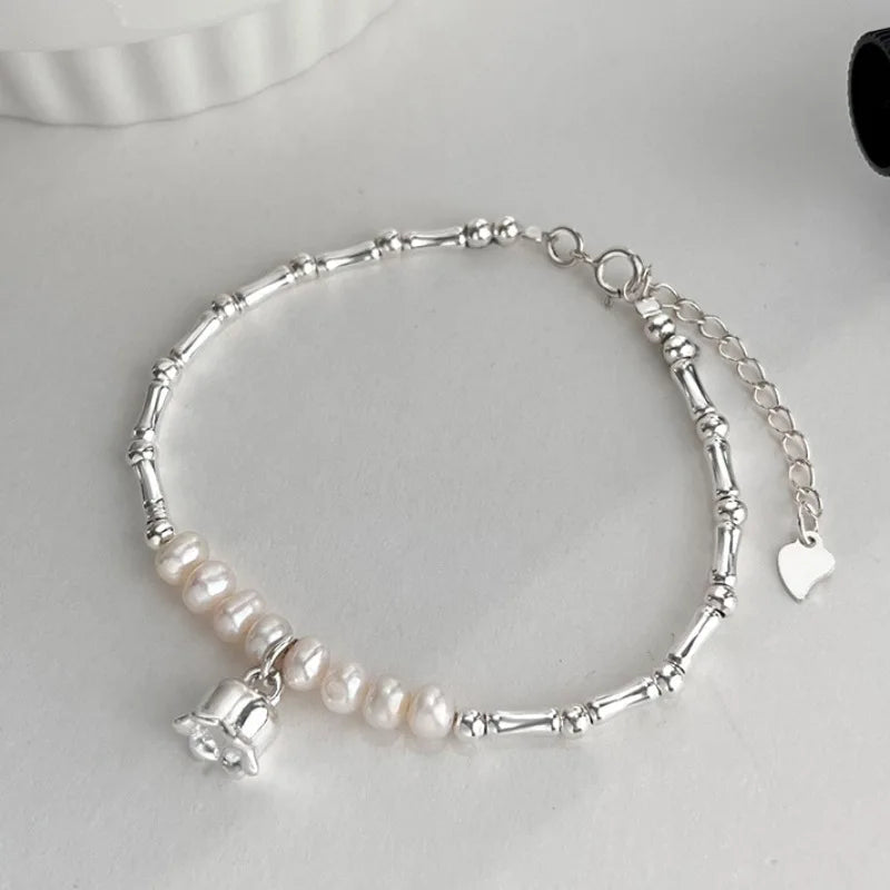 925 Sterling Silver Chain Bracelet – Trendy & Adjustable