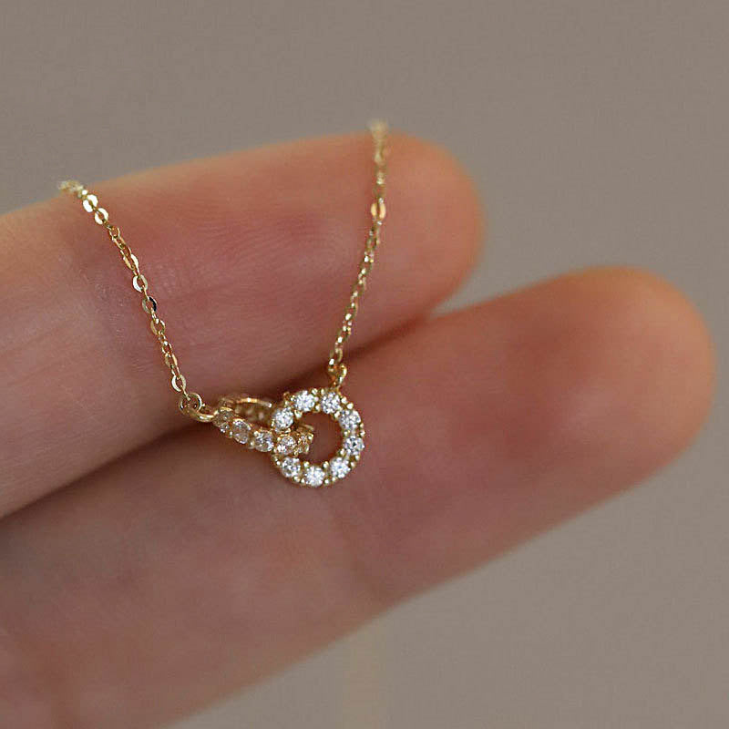 Twin Radiance Choker Necklace