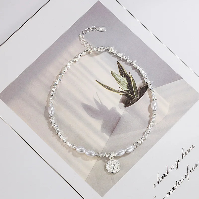 925 Sterling Silver Chain Bracelet – Trendy & Adjustable