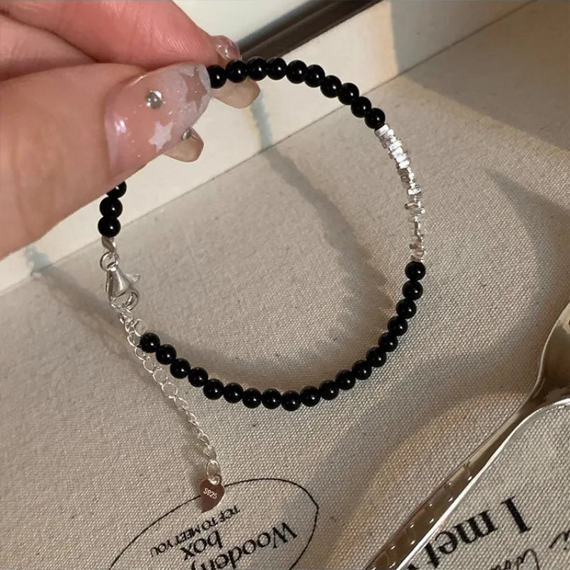 925 Sterling Silver Chain Bracelet – Trendy & Adjustable