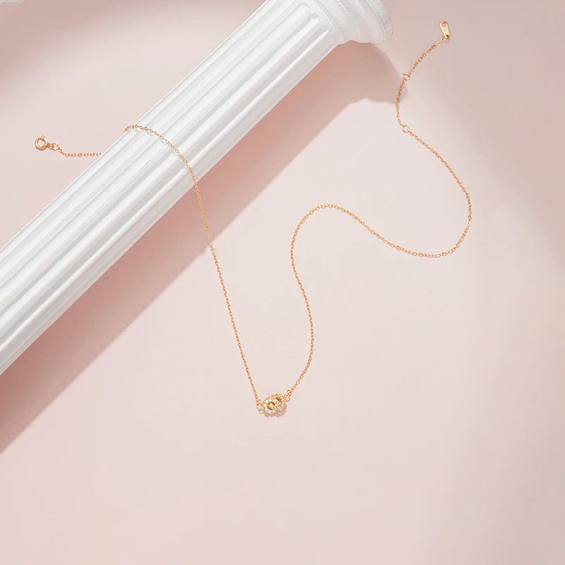 Twin Radiance Choker Necklace