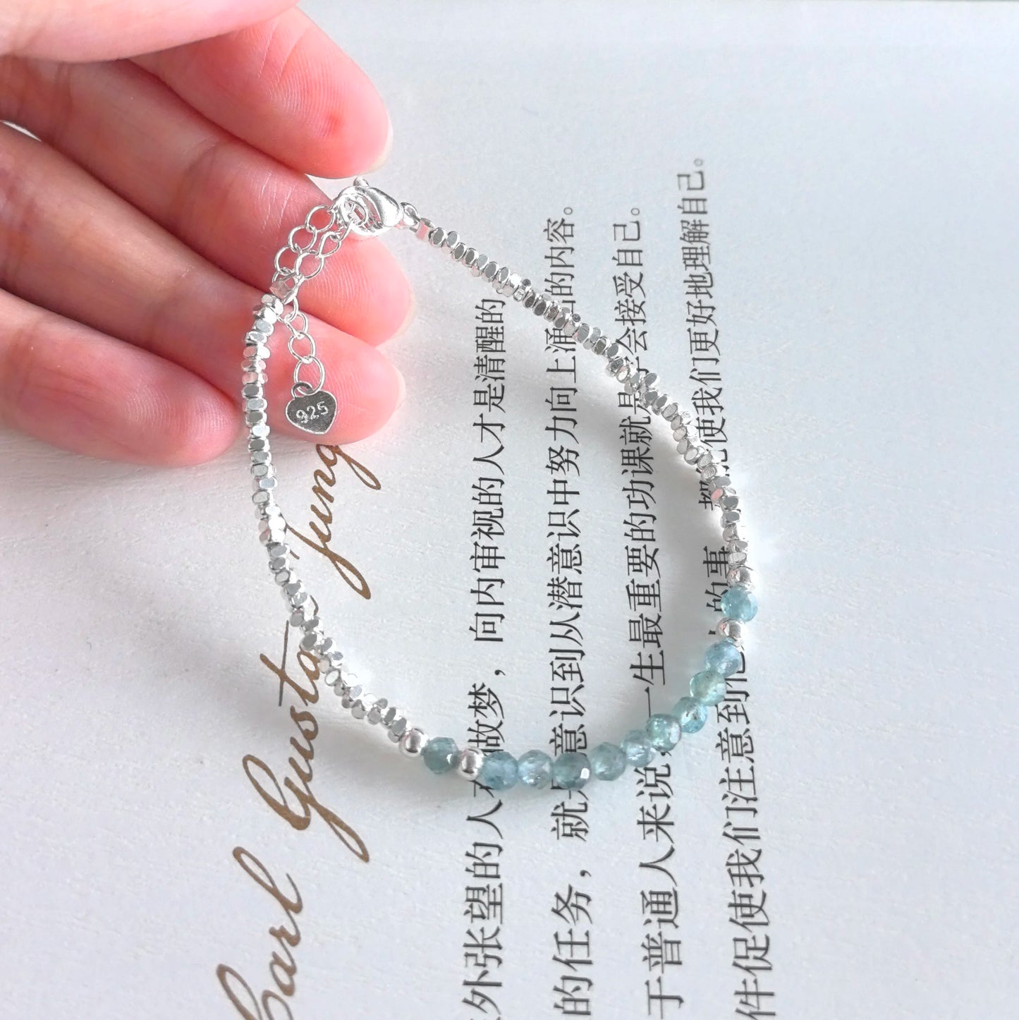 925 Sterling Silver Chain Bracelet – Trendy & Adjustable