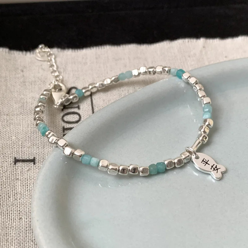 925 Sterling Silver Chain Bracelet – Trendy & Adjustable