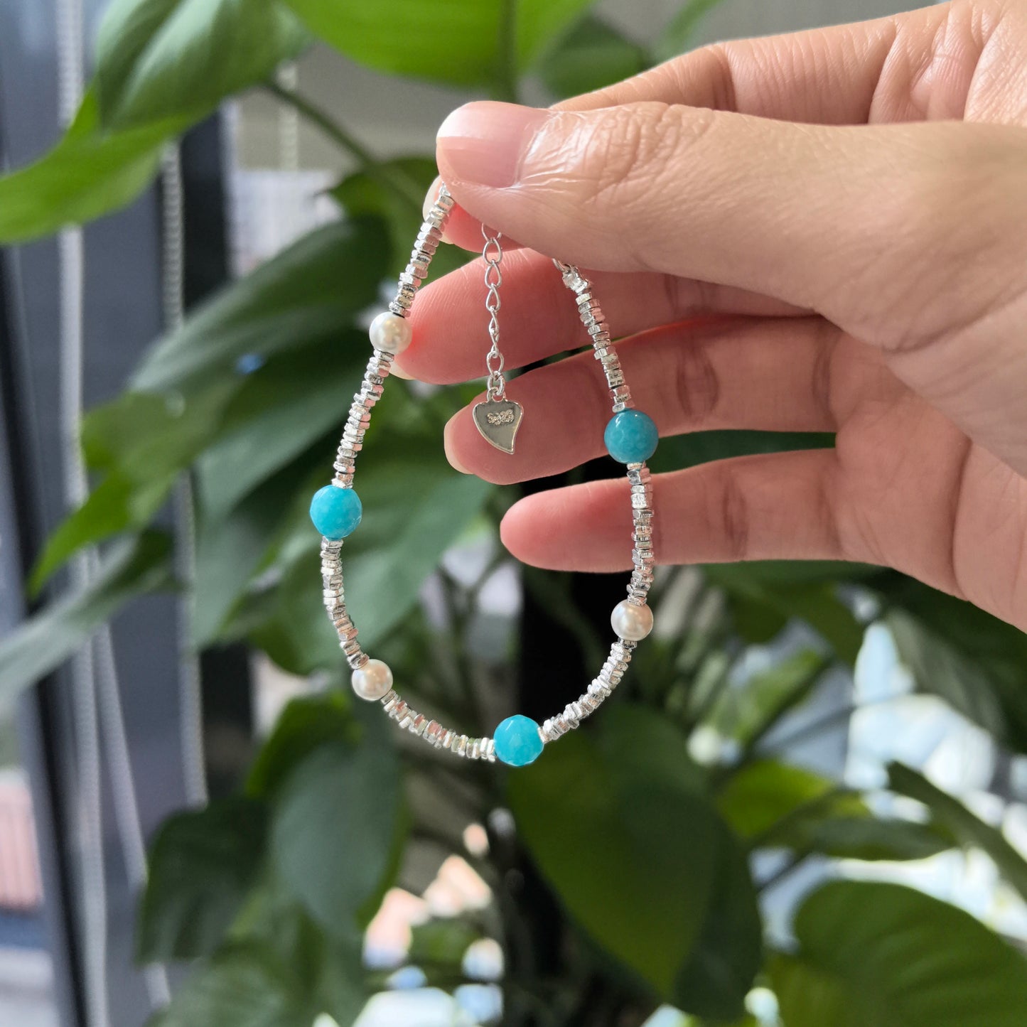 925 Sterling Silver Chain Bracelet – Trendy & Adjustable