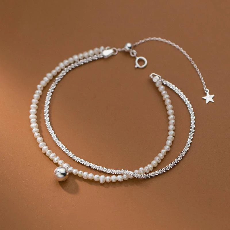 925 Sterling Silver Chain Bracelet – Trendy & Adjustable