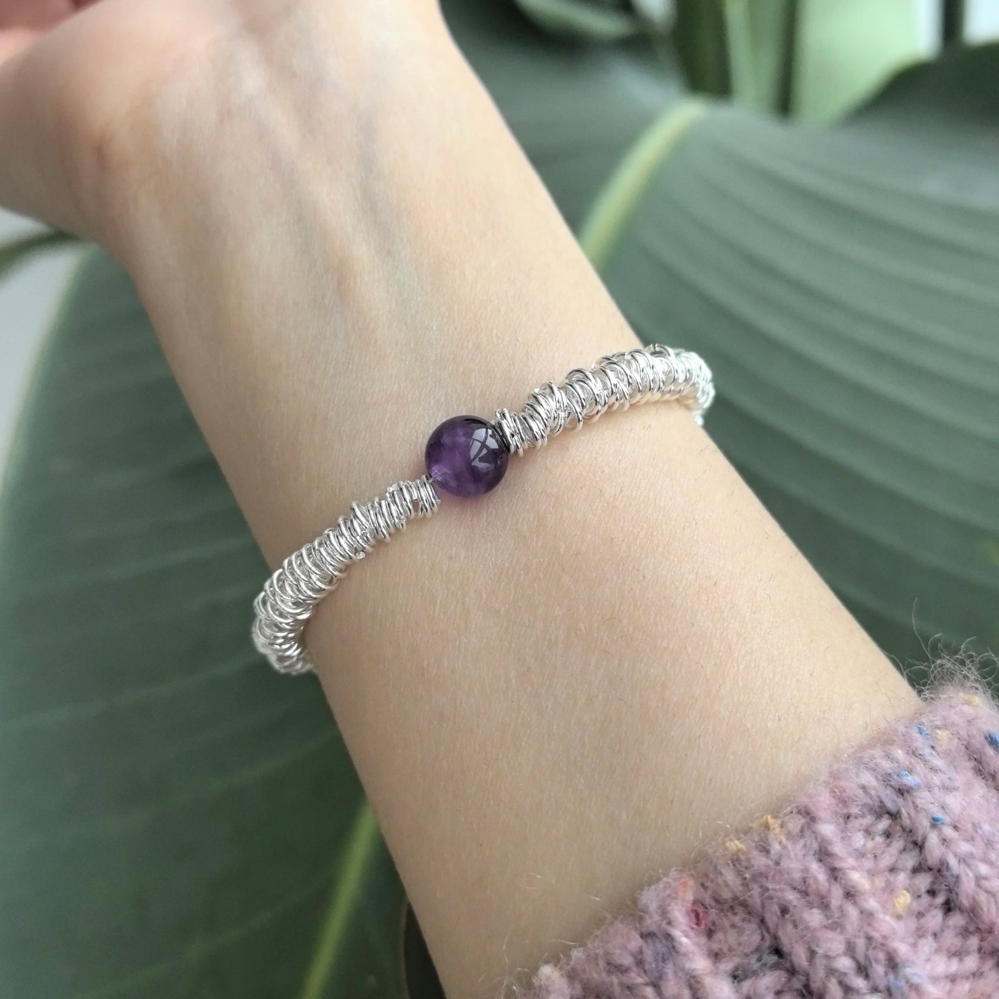925 Sterling Silver Chain Bracelet – Trendy & Adjustable