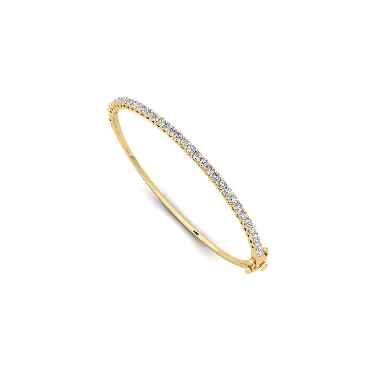 Gold Bangle Move Diamond Bangle