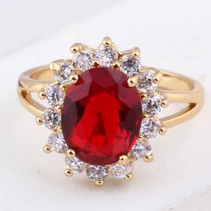 Trumium 925 Silver Vintage Gemstone Ring