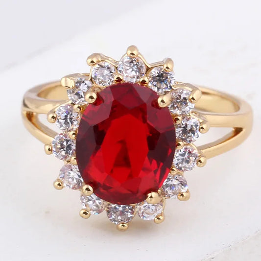Trumium 925 Silver Vintage Gemstone Ring