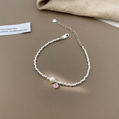 925 Sterling Silver Chain Bracelet – Trendy & Adjustable