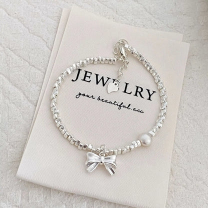 925 Sterling Silver Chain Bracelet – Trendy & Adjustable