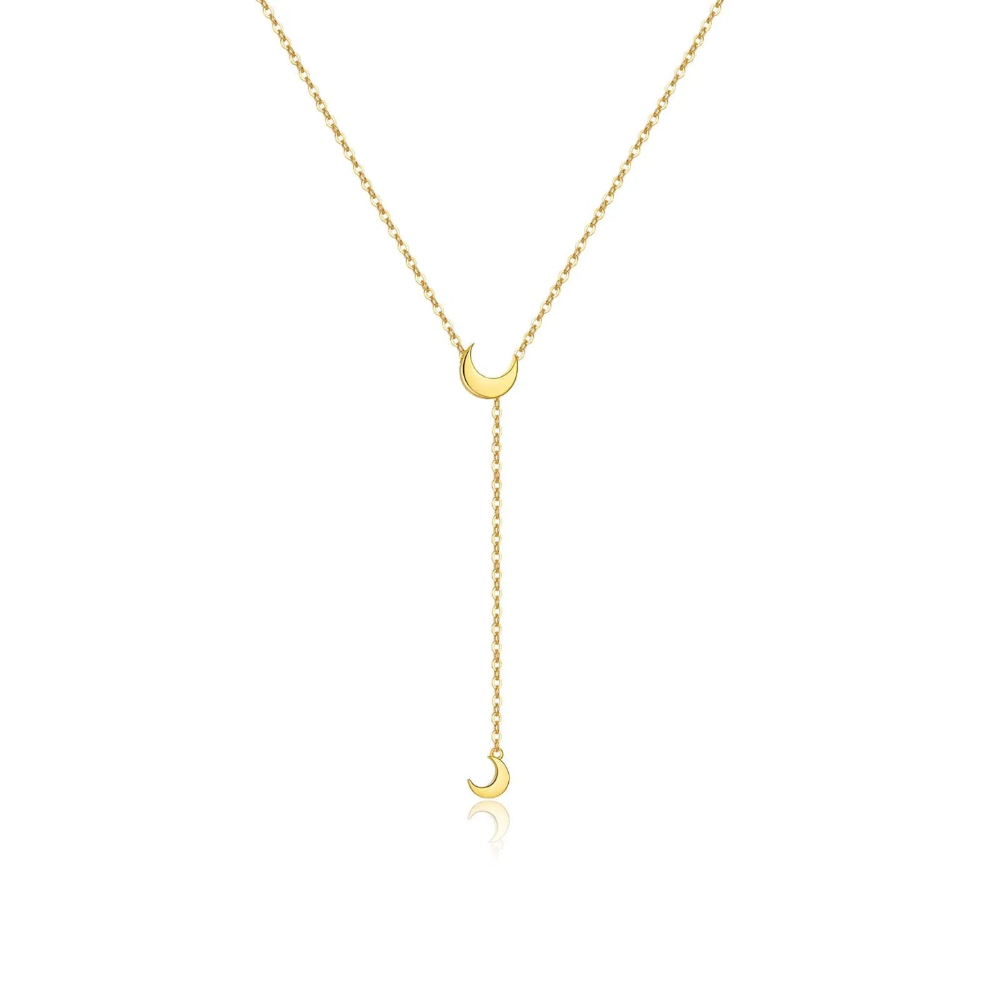 Delicate silver heart pendant necklace with 18K gold plating and sparkling zircon, featuring a 65cm snake chain for elegant office style.