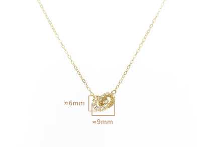 Twin Radiance Choker Necklace