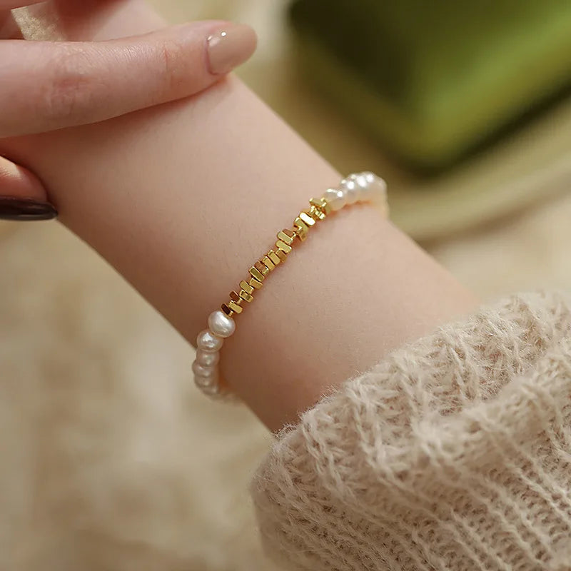 925 Sterling Silver Chain Bracelet – Trendy & Adjustable